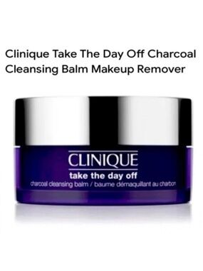 Clinique Take The Day Off Charcoal Cleansing Balm 0.5oz NEW Travel
